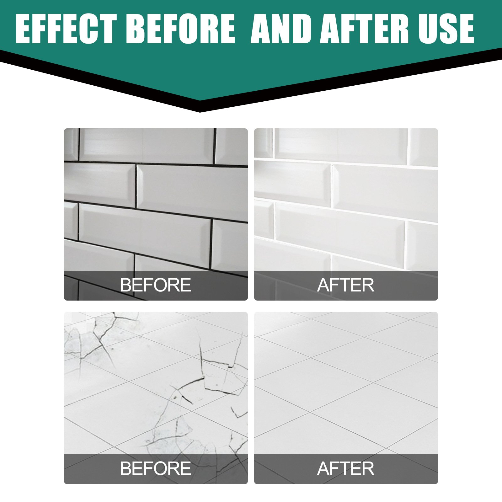 Home Bathroom Floor Tiles - Tile Filler Waterproof Tile Repair Paste