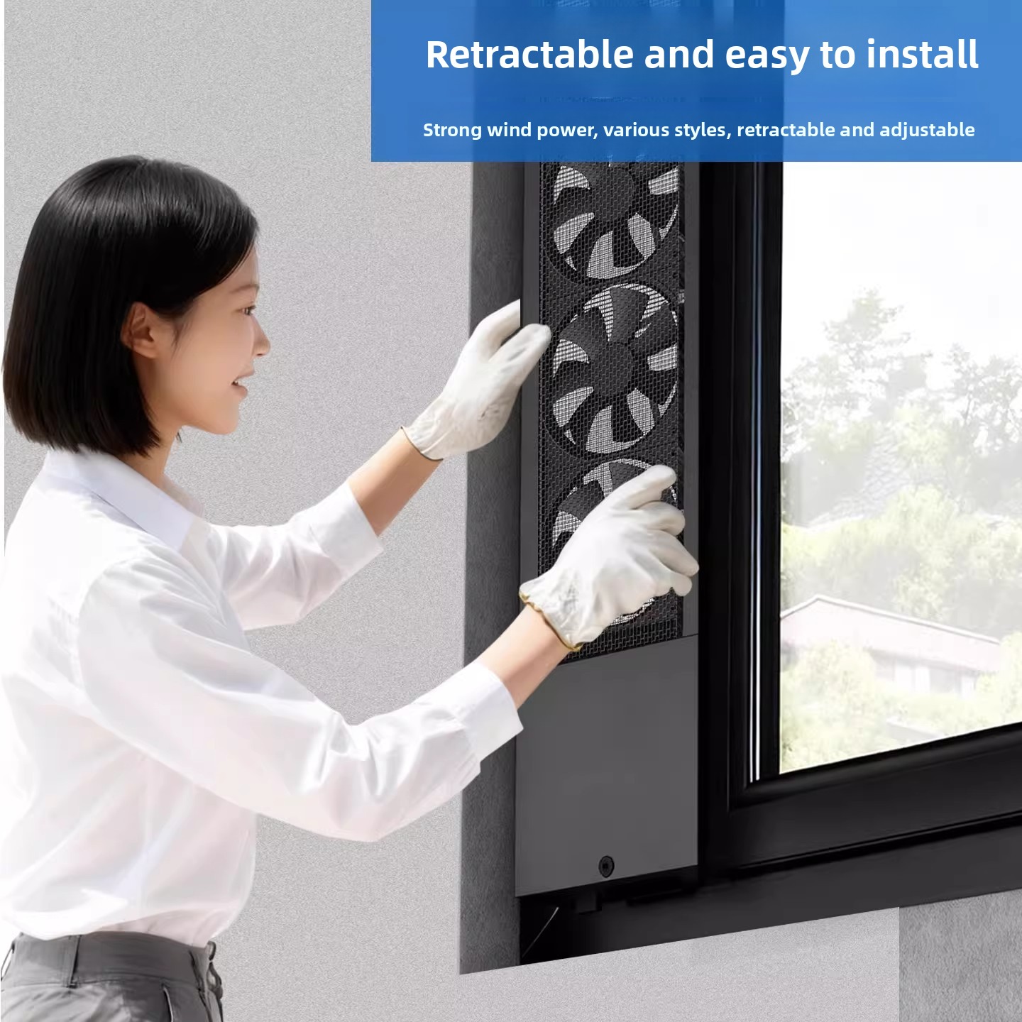 Window Exhaust Fan No Drilling - Bathroom Home Improvement 评论和价格