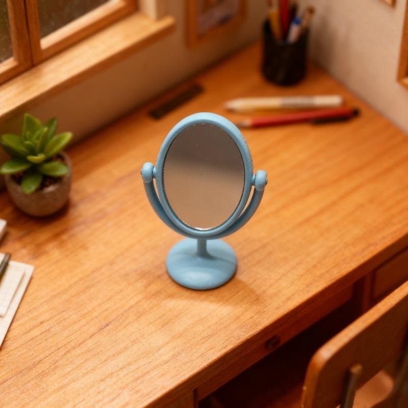 1Pcs Miniature Retro Mirror Dr - Home Theater Bathroom 评论和价格