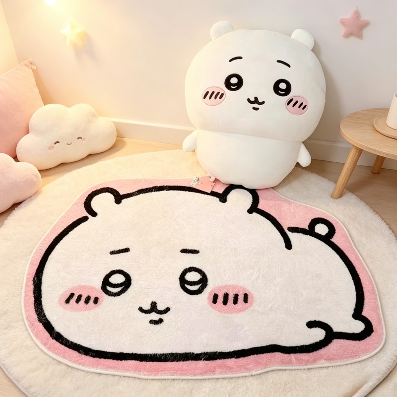 Hot Chiikawa Cartoon Rug Anime - Home Bathroom Supplies 评论和价格