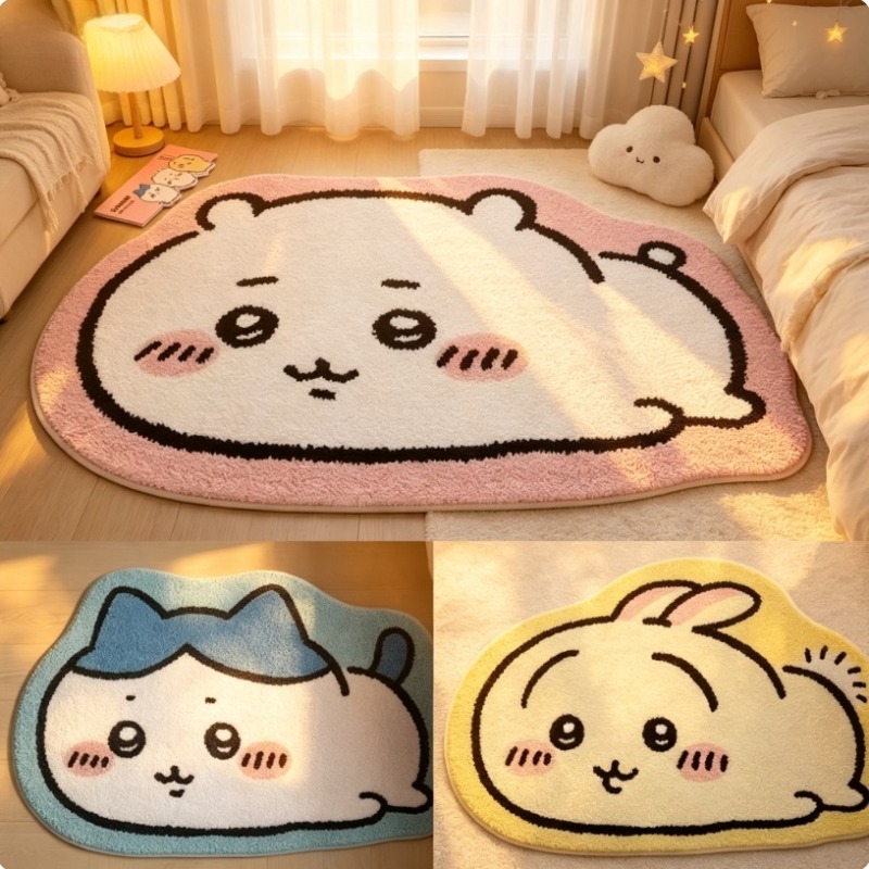Hot Chiikawa Cartoon Rug Anime - Home Bathroom Supplies 评论和价格