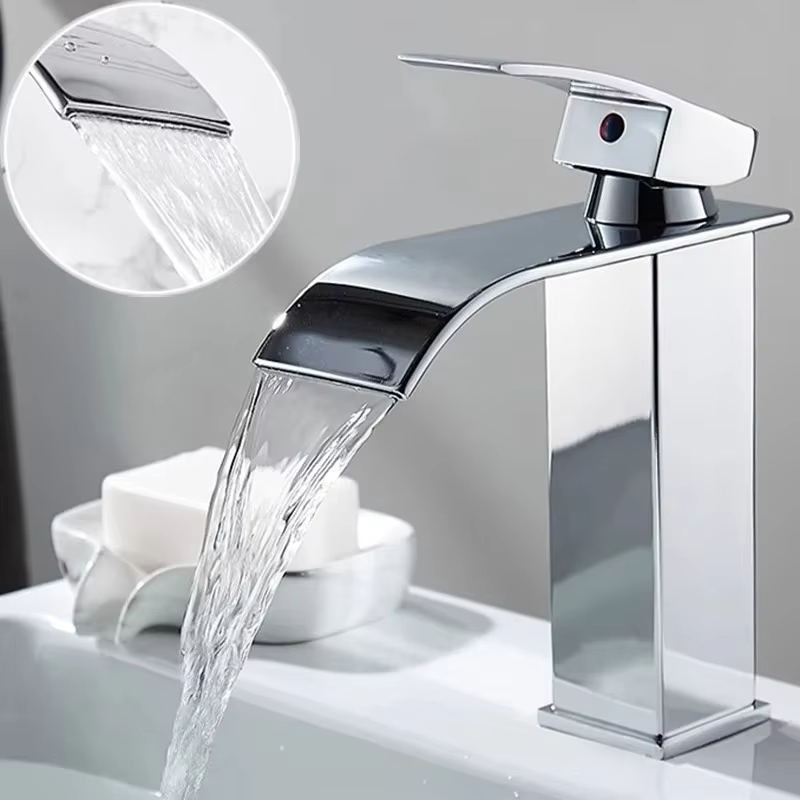 Bathroom Home Waterfall Wash C - Home Bathroom Wash Basin 评论和价格