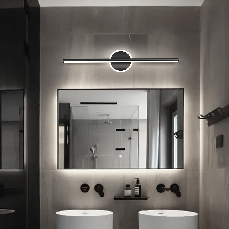 Modern LED Mirror Lamp 40/55cm - Home Theater Bathroom 评论和价格
