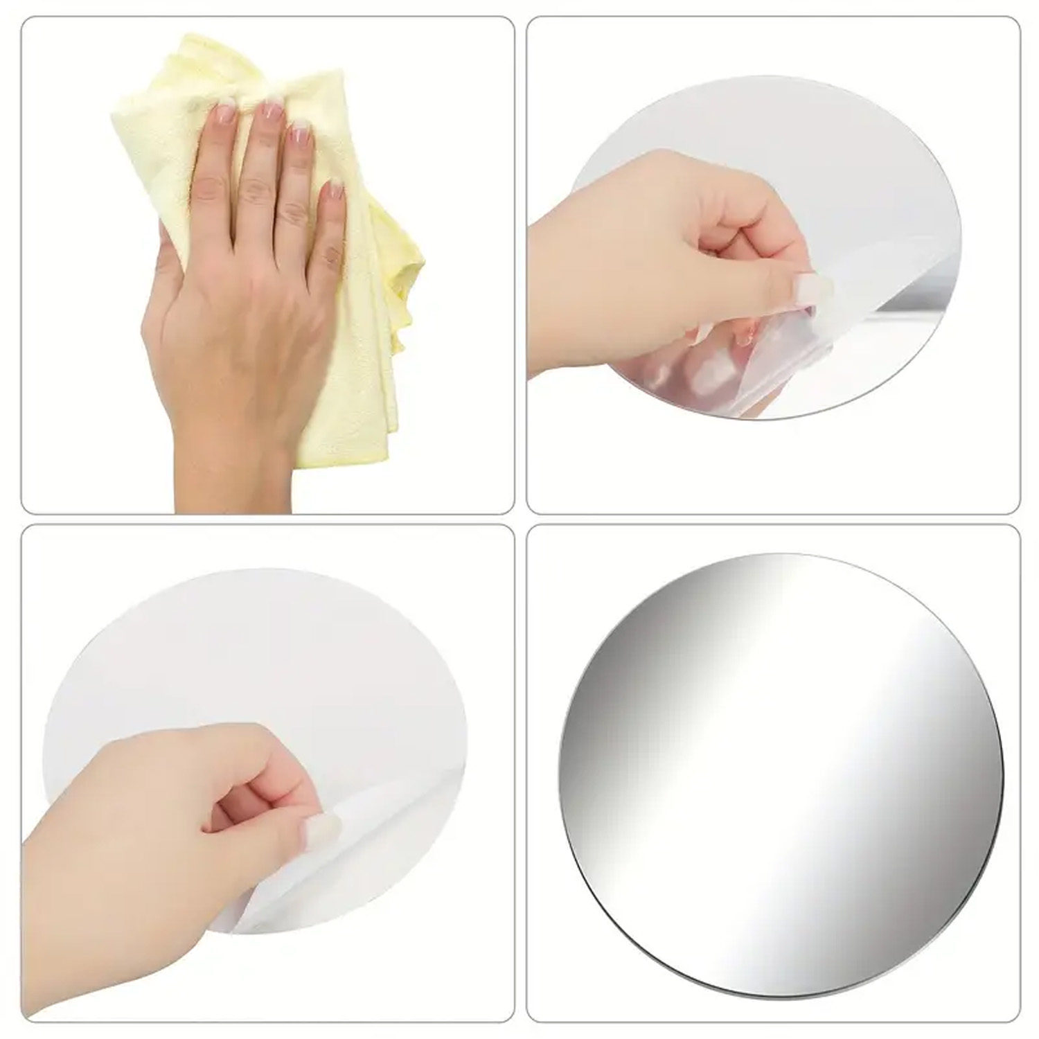32 PCs 3D Acrylic Mirror Wall  - Home Theater Bathroom 评论和价格