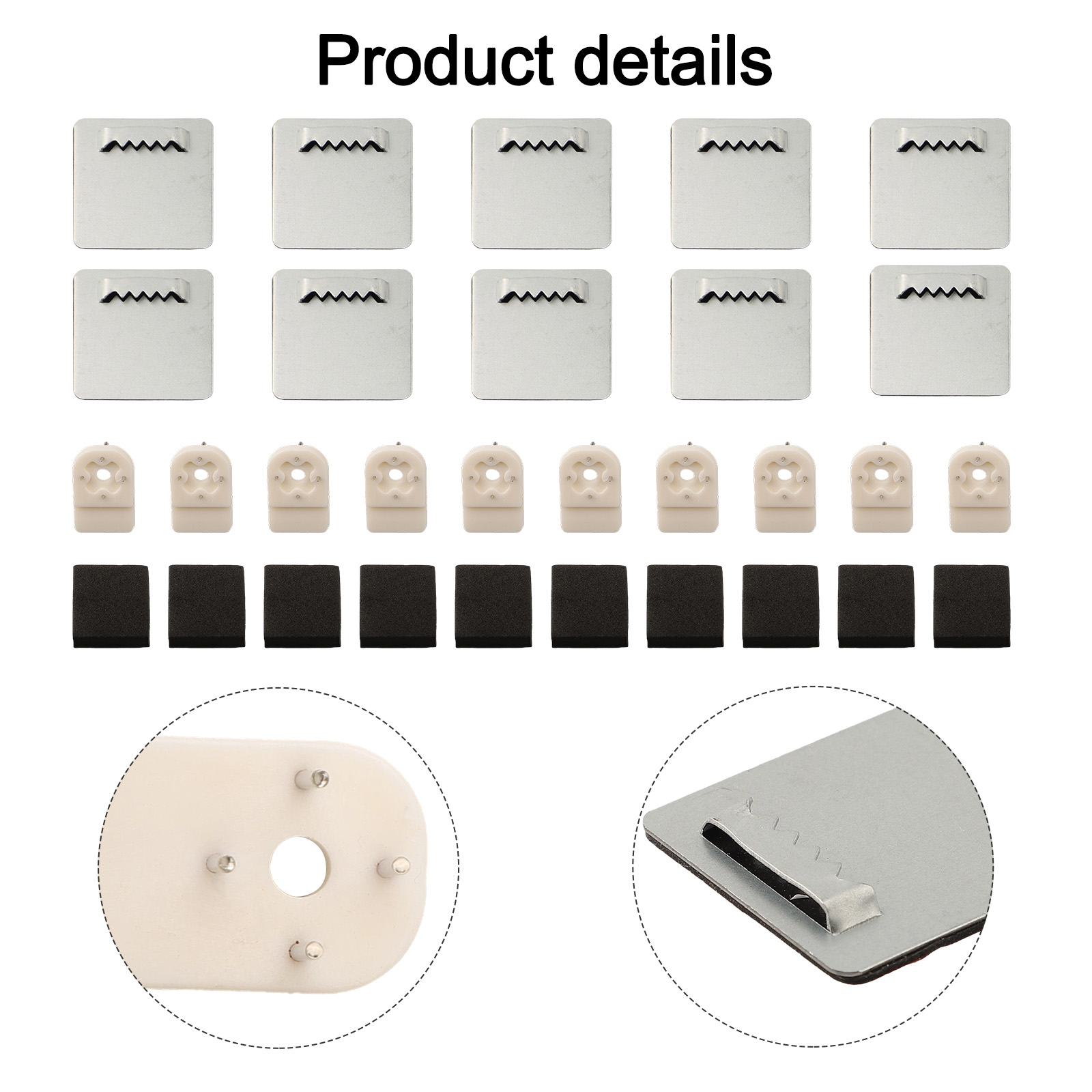 10PCS Photo Frame Hanger Bathr - Home Theater Bathroom 评论和价格