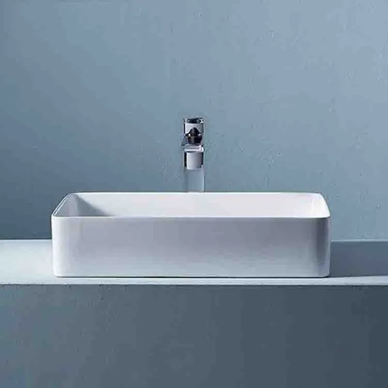 Rectangular Ceramic Vessel Sin - Home Bathroom Wash Basin 评论和价格