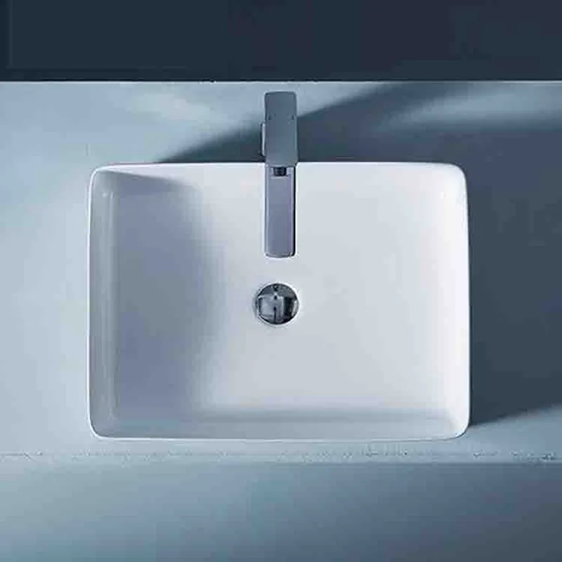 Rectangular Ceramic Vessel Sin - Home Bathroom Wash Basin 评论和价格