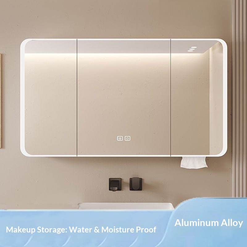 LED Smart Bathroom Mirror Cabi - Home Theater Bathroom 评论和价格