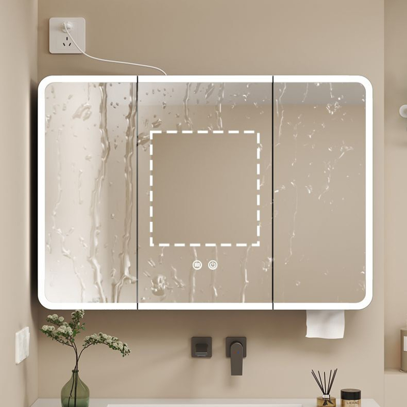 LED Smart Bathroom Mirror Cabi - Home Theater Bathroom 评论和价格