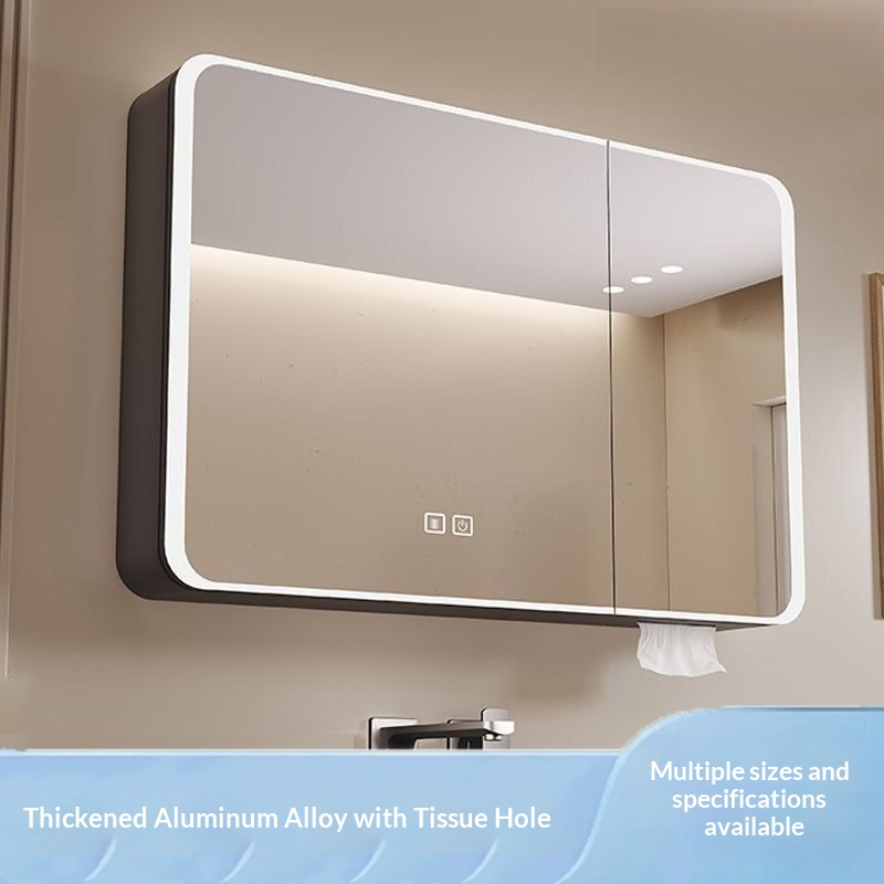 LED Smart Bathroom Mirror Cabi - Home Theater Bathroom 评论和价格
