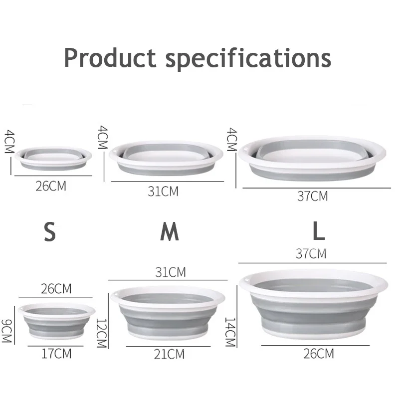 Plastic Folding Wash Basin, Po - Home Bathroom Wash Basin 评论和价格