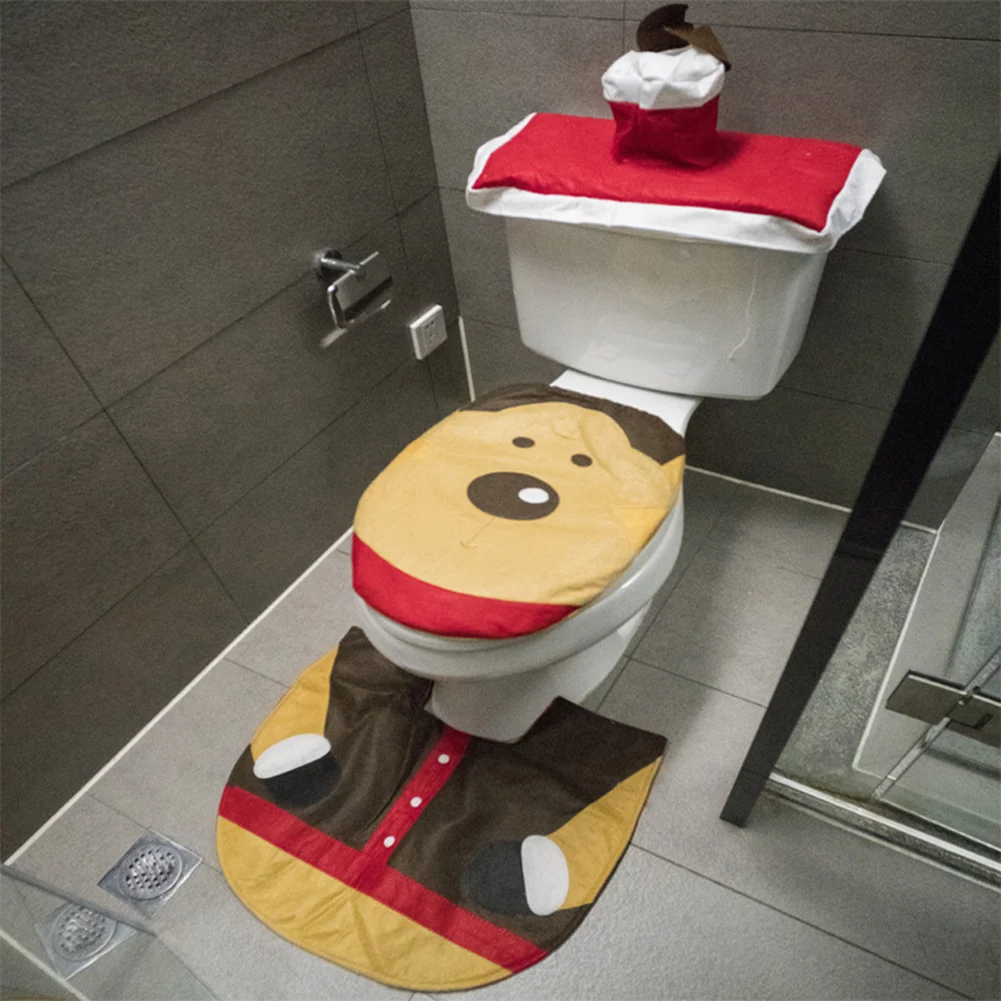 2026 Cute Christmas Toilet Sea - Home Of The Year Bathroom 评论和价格