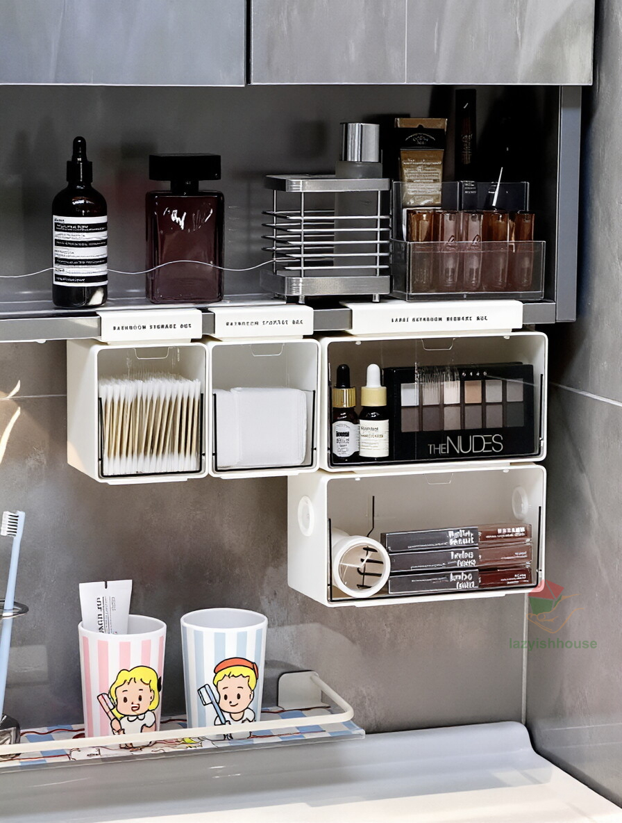 Drawer Style Storage Box Under - Home Theater Bathroom 评论和价格