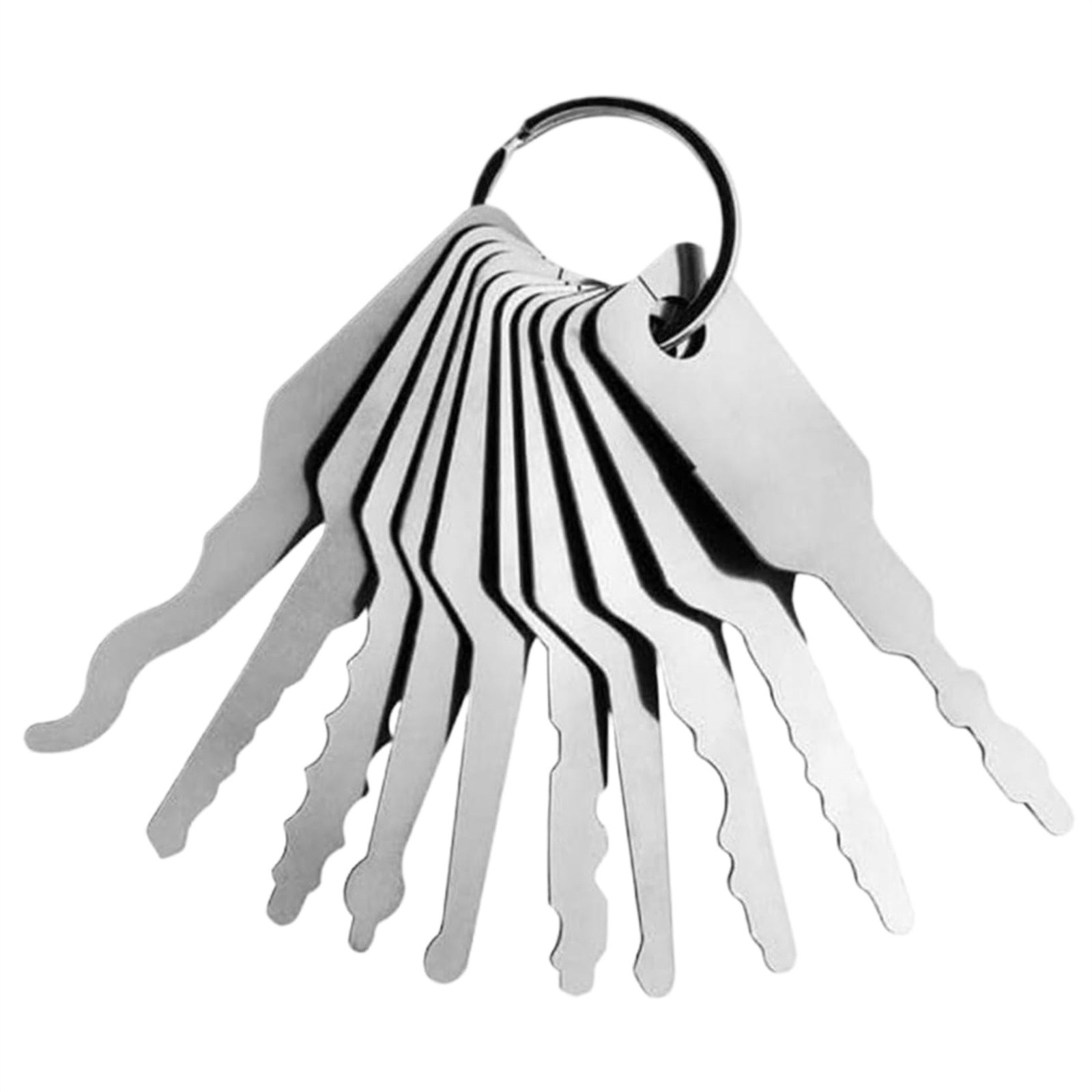 10pcs/Lot Uncut Key Blanks Loc - Home Bathroom Supplies 评论和价格