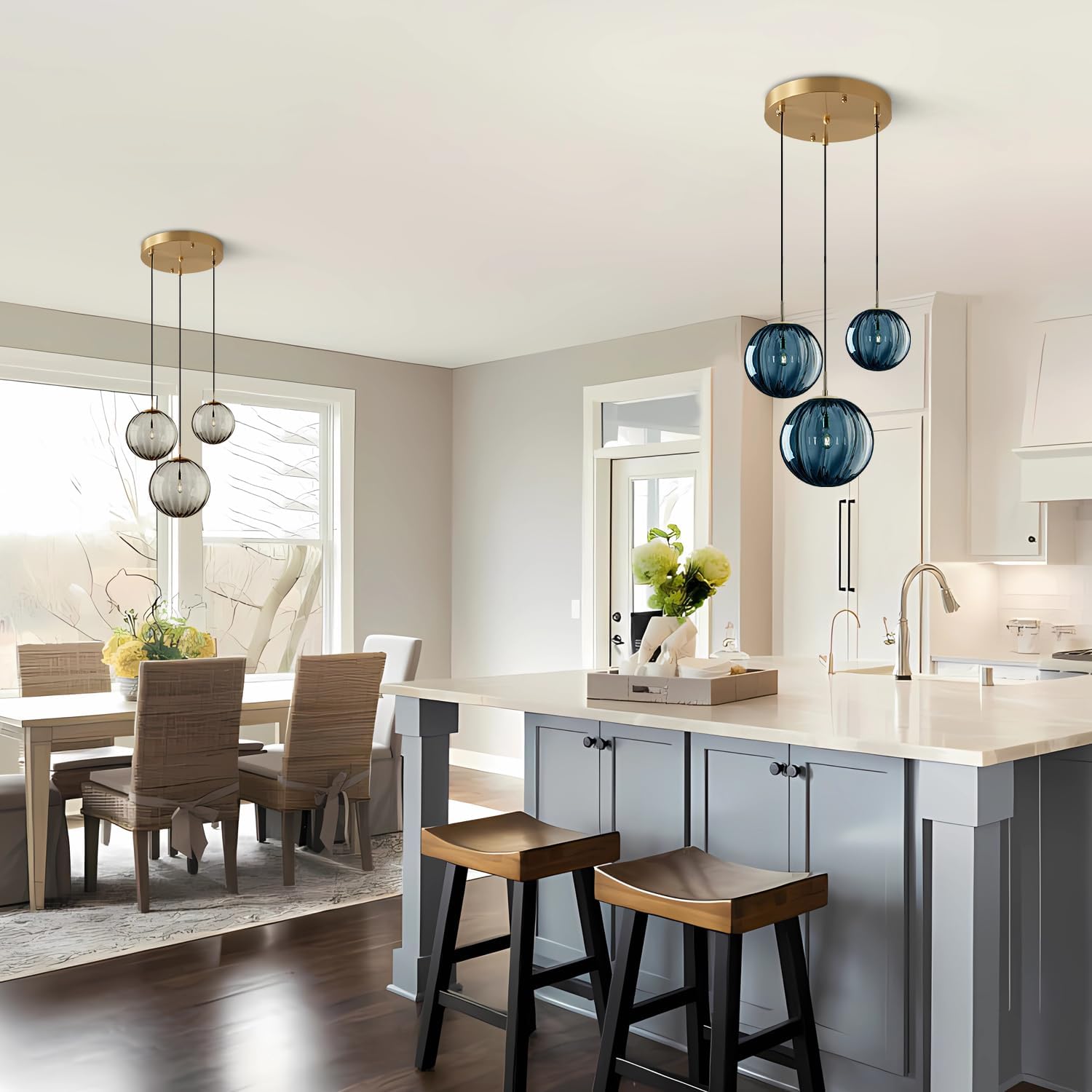 Mid Century Modern Pendant Lig - Home Of The Year Bathroom 评论和价格