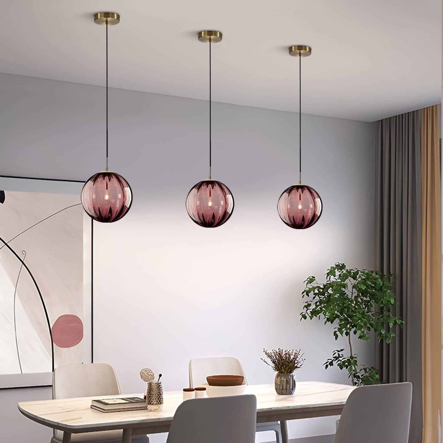 Mid Century Modern Pendant Lig - Home Of The Year Bathroom 评论和价格