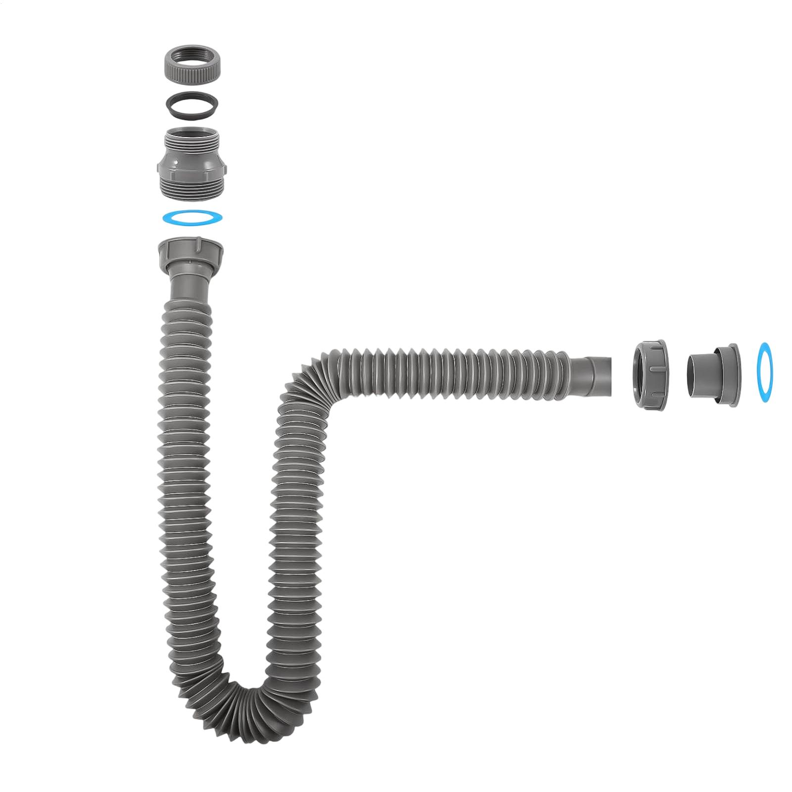 Flexible Drain Hose Expandable - Home Bathroom Wash Basin 评论和价格