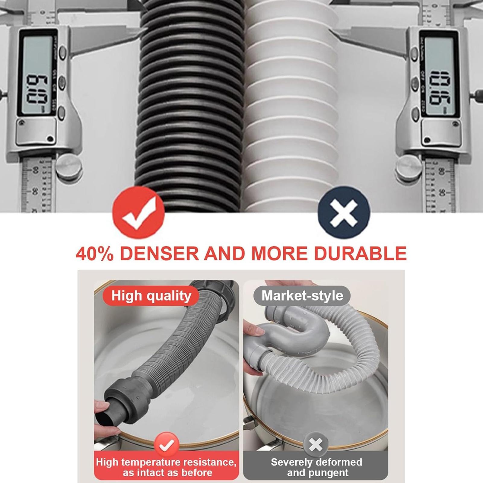 Flexible Drain Hose Expandable - Home Bathroom Wash Basin 评论和价格