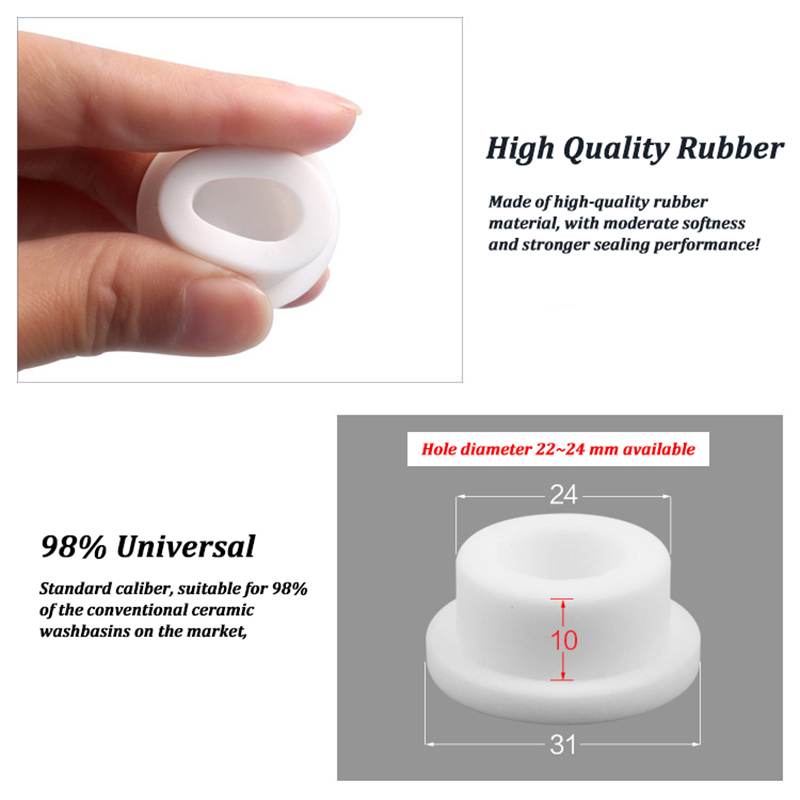 2/4/8PC Bathroom Rubber Wash B - Home Bathroom Wash Basin 评论和价格