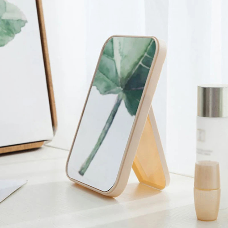 Portable Folding Makeup Mirror - Home Theater Bathroom 评论和价格