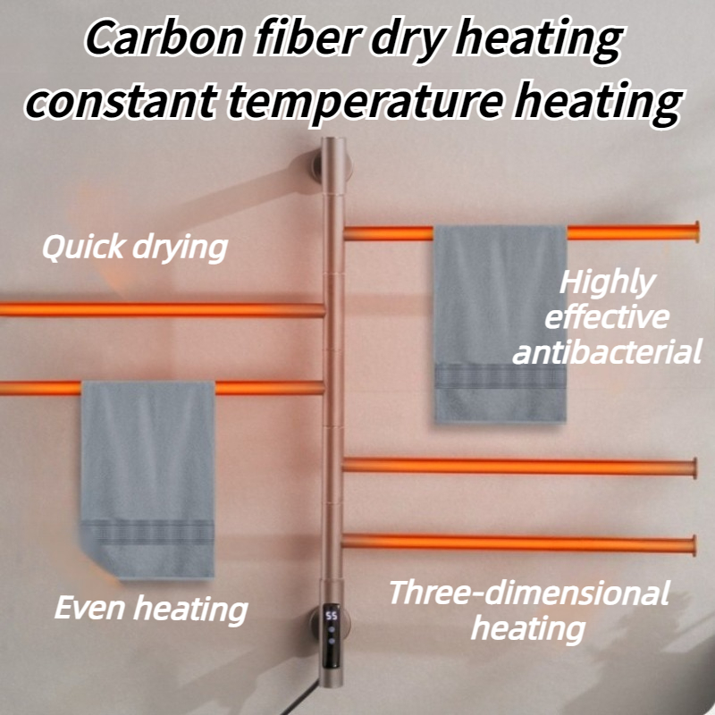Electric Heated Towel Rail Rot - Home Bathroom Supplies 评论和价格