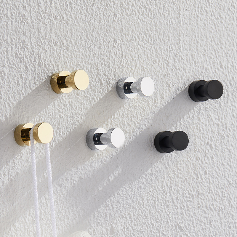 2/3/4/5pcs Brass Robe Hooks Ru - Bathroom Home Improvement 评论和价格