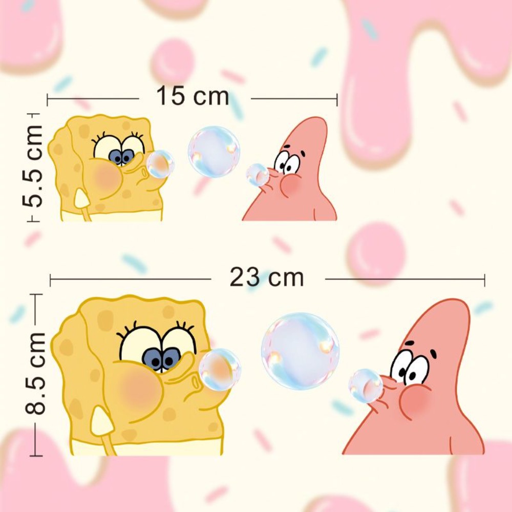 SpongeBob Bathroom Mirror Deca - Home Theater Bathroom 评论和价格