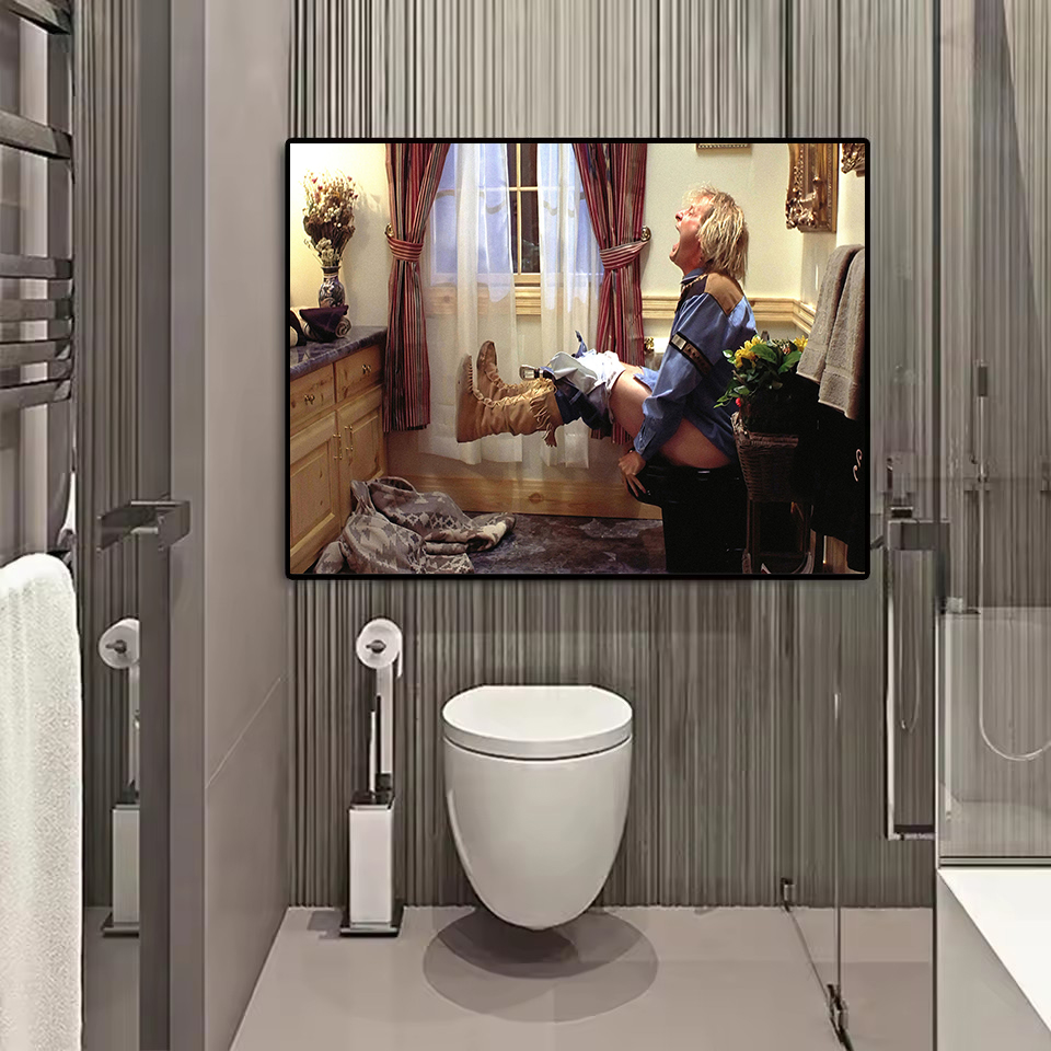 Vintage Funny Movie Scenes Bat - Home Movie Bathroom Scene 评论和价格